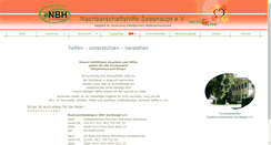 Desktop Screenshot of nbh-seeshaupt.de