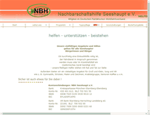 Tablet Screenshot of nbh-seeshaupt.de